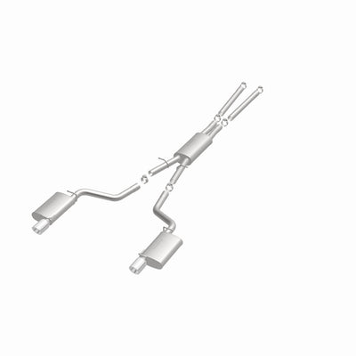 Street Series Cat-Back Performance Exhaust System <br>06-10 Dodge Charger, 05-08 Magnum 5.7L