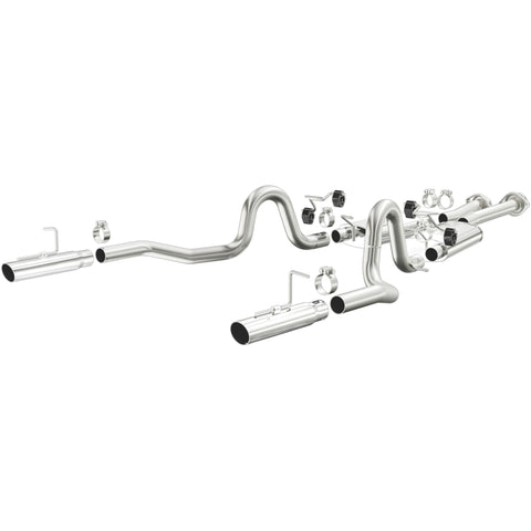 Street Series Cat-Back Performance Exhaust System <br>86-93 Ford Mustang 5.0L