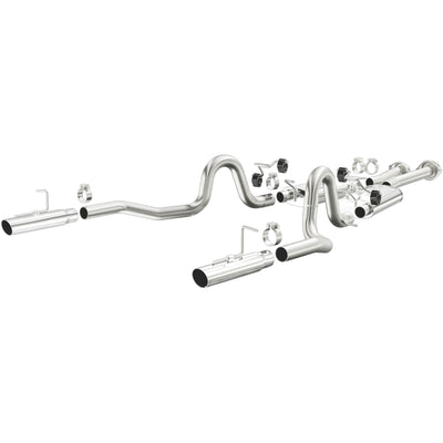 Street Series Cat-Back Performance Exhaust System <br>86-93 Ford Mustang 5.0L