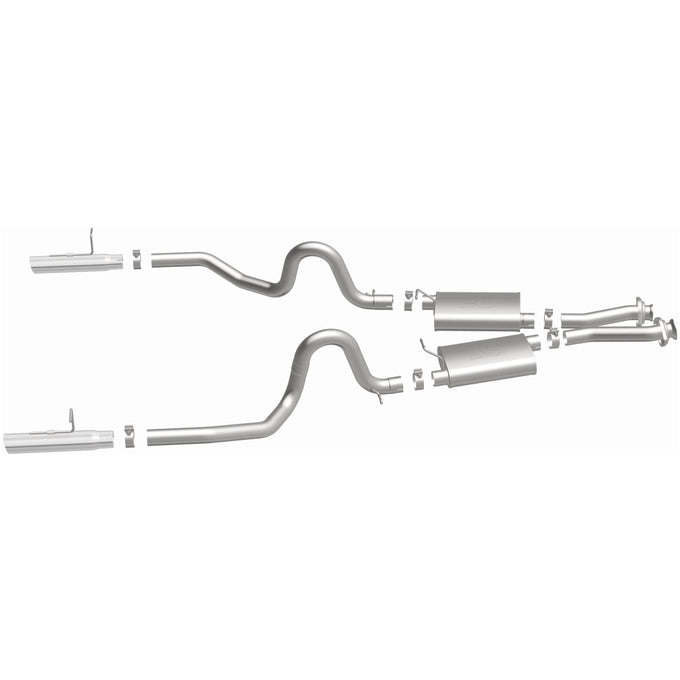 Street Series Cat-Back Performance Exhaust System <br>86-93 Ford Mustang 5.0L