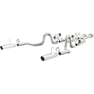 Street Series Cat-Back Performance Exhaust System <br>94-98 Ford Mustang 4.6L, 5.0L