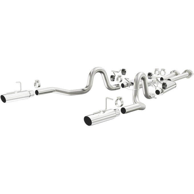 Street Series Cat-Back Performance Exhaust System <br>94-98 Ford Mustang 4.6L, 5.0L