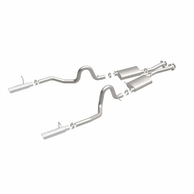 Street Series Cat-Back Performance Exhaust System <br>94-98 Ford Mustang 4.6L, 5.0L
