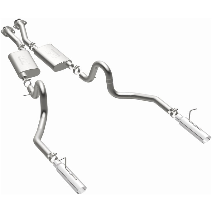 Street Series Cat-Back Performance Exhaust System <br>94-98 Ford Mustang 4.6L, 5.0L