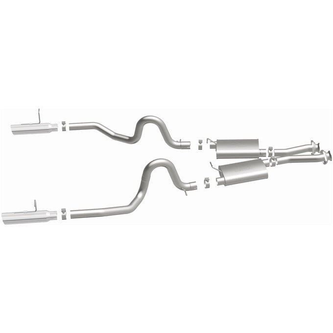 Street Series Cat-Back Performance Exhaust System <br>94-98 Ford Mustang 4.6L, 5.0L