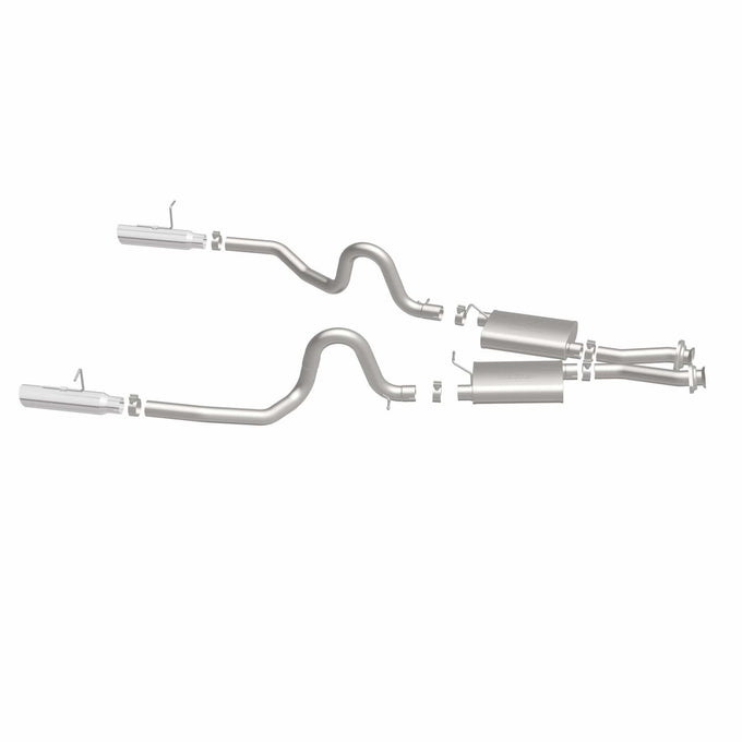 Street Series Cat-Back Performance Exhaust System <br>94-98 Ford Mustang 4.6L, 5.0L