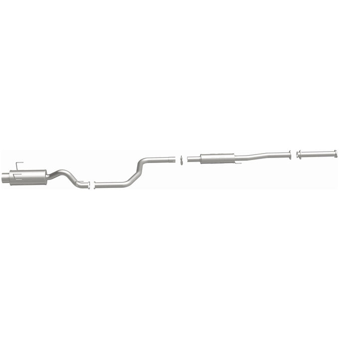 Street Series Cat-Back Performance Exhaust System <br>92-00 Honda Civic 1.5L, 1.6L
