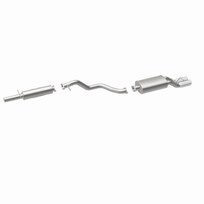 Touring Series Cat-Back Performance Exhaust System <br>98-05 VW Beetle, 99-03, 05-06 Golf 1.8L, 2.0L