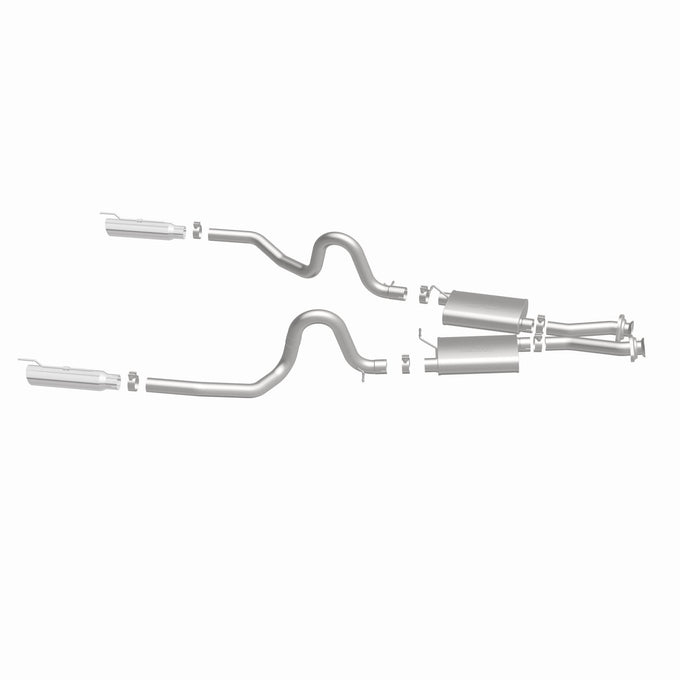 Street Series Cat-Back Performance Exhaust System <br>99-04 Ford Mustang 4.6L