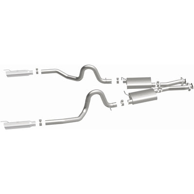 Street Series Cat-Back Performance Exhaust System <br>99-04 Ford Mustang 4.6L