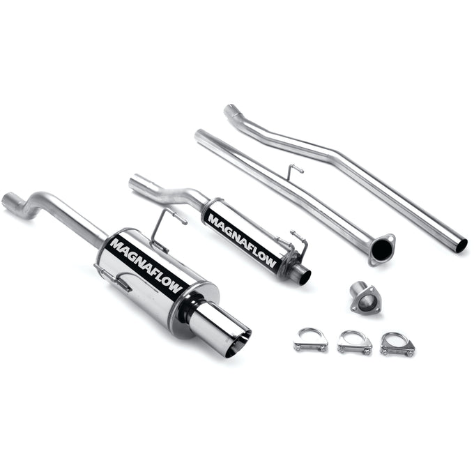 Street Series Cat-Back Performance Exhaust System <br>01-05 Honda Civic 1.7L