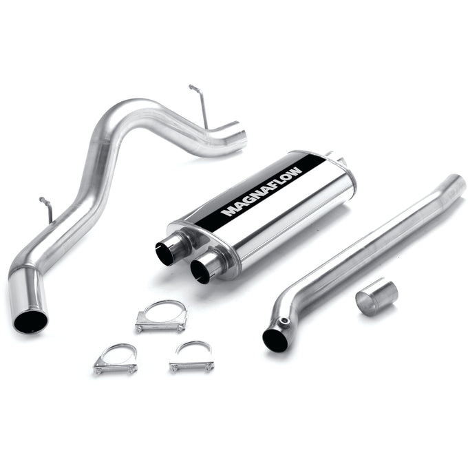 Street Series Cat-Back Performance Exhaust System <br>01-06 Chevy Suburban, GMC Yukon XL 2500 8.1L