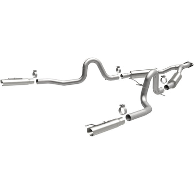 Street Series Cat-Back Performance Exhaust System <br>99-04 Ford Mustang 3.8L, 3.9L