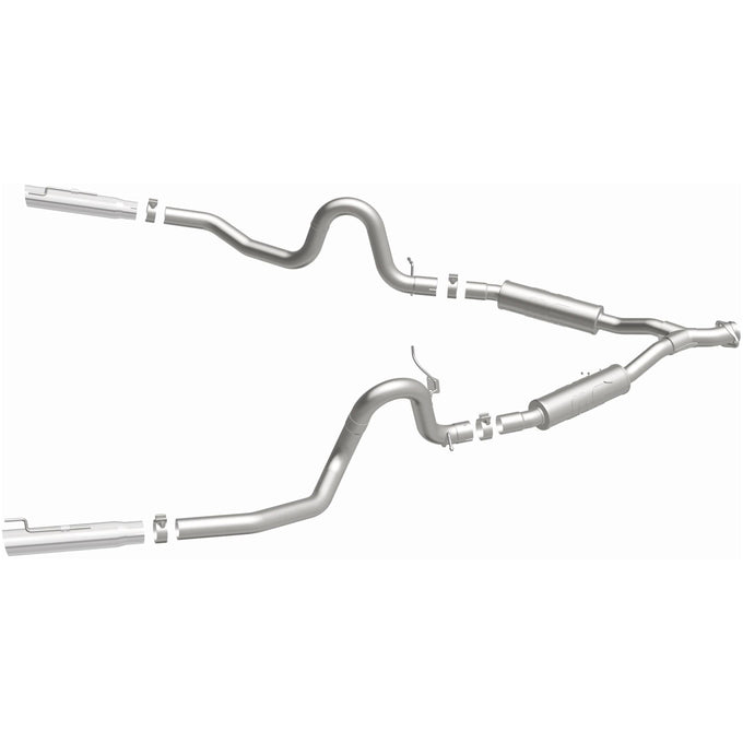Street Series Cat-Back Performance Exhaust System <br>99-04 Ford Mustang 3.8L, 3.9L