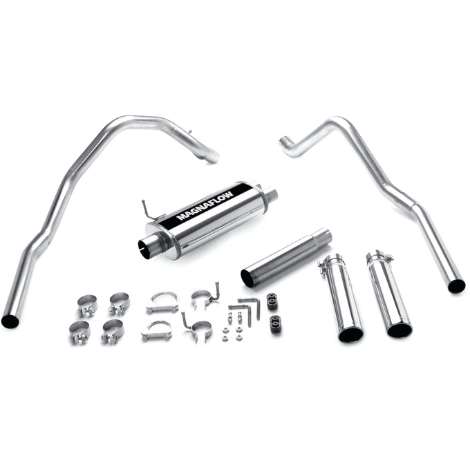 Street Series Cat-Back Performance Exhaust System <br>97-99 Dodge Dakota 3.9L, 5.2L, 5.9L 78.0