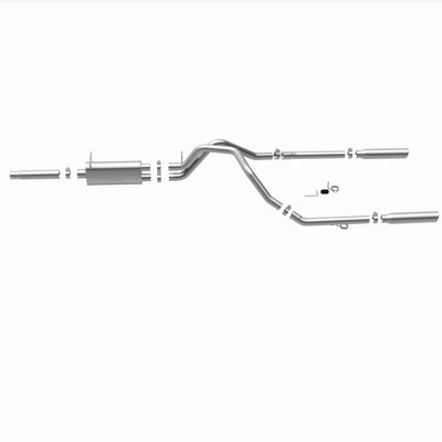 Street Series Cat-Back Performance Exhaust System <br>97-99 Dodge Dakota 3.9L, 5.2L, 5.9L 78.0