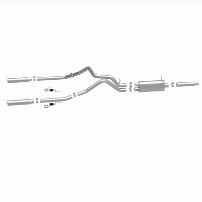 Street Series Cat-Back Performance Exhaust System <br>97-99 Dodge Dakota 3.9L, 5.2L, 5.9L 78.0