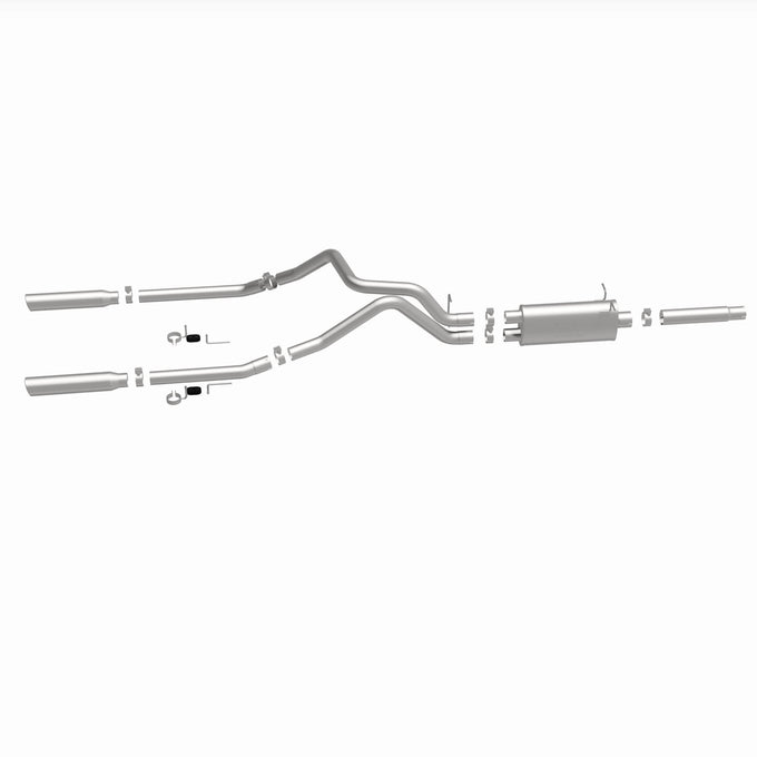 Street Series Cat-Back Performance Exhaust System <br>97-99 Dodge Dakota 3.9L, 5.2L, 5.9L 78.0