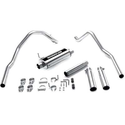 Street Series Cat-Back Performance Exhaust System <br>97-99 Dodge Dakota 3.9L, 5.2L, 5.9L 78.0
