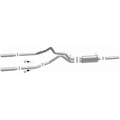 Street Series Cat-Back Performance Exhaust System <br>97-99 Dodge Dakota 3.9L, 5.2L, 5.9L 78.0