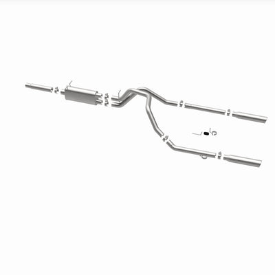 Street Series Cat-Back Performance Exhaust System <br>97-99 Dodge Dakota 3.9L, 5.2L, 5.9L 78.0