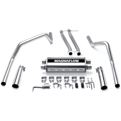 Street Series Cat-Back Performance Exhaust System <br>96-98 Chevy, GMC C/ K-1500 5.7L 78.0