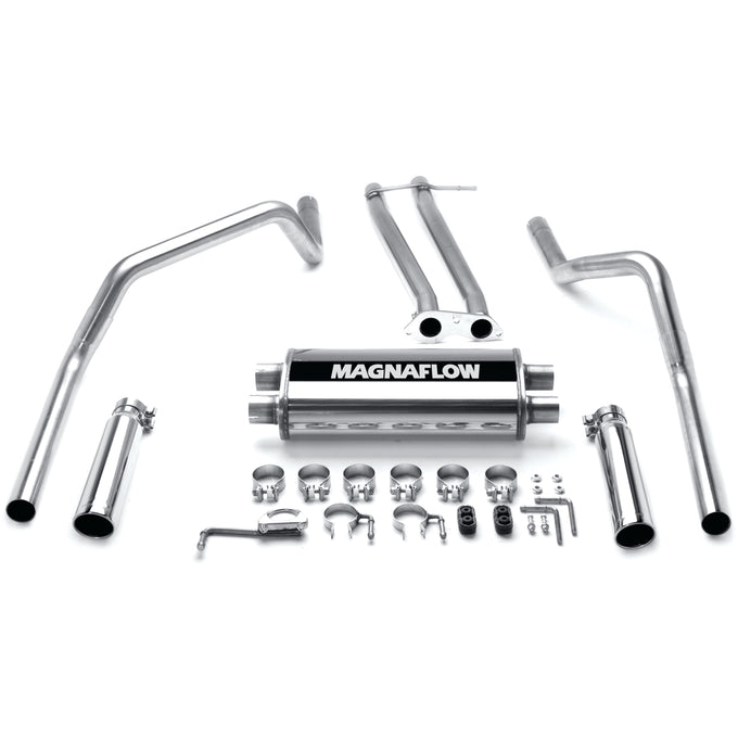 Street Series Cat-Back Performance Exhaust System <br>96-98 Chevy, GMC C/ K-1500 5.7L 78.0
