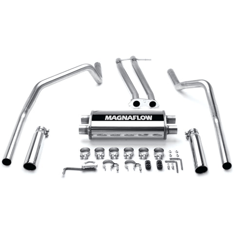 Street Series Cat-Back Performance Exhaust System <br>96-98 Chevy, GMC C/ K-1500 5.7L 78.0