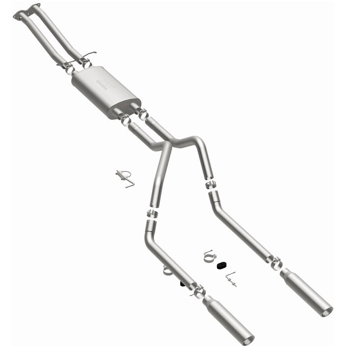 Street Series Cat-Back Performance Exhaust System <br>96-98 Chevy, GMC C/ K-1500 5.7L 78.0