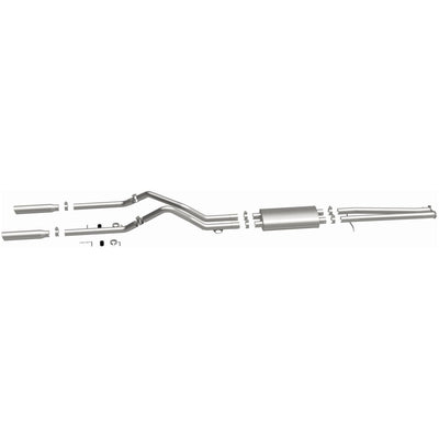 Street Series Cat-Back Performance Exhaust System <br>96-98 Chevy, GMC C/ K-1500 5.7L 78.0