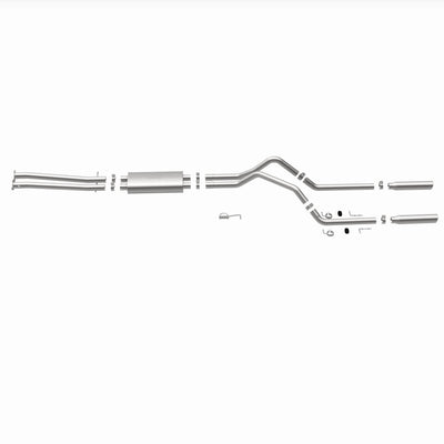 Street Series Cat-Back Performance Exhaust System <br>96-98 Chevy, GMC C/ K-1500 5.7L 78.0