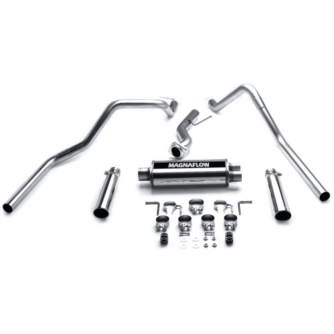 Street Series Cat-Back Performance Exhaust System <br>99-02 Chevy Silverado 1500, GMC Sierra 1500