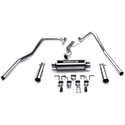 Street Series Cat-Back Performance Exhaust System <br>99-02 Chevy Silverado 1500, GMC Sierra 1500