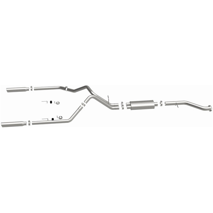 Street Series Cat-Back Performance Exhaust System <br>99-02 Chevy Silverado 1500, GMC Sierra 1500