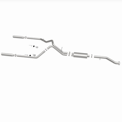 Street Series Cat-Back Performance Exhaust System <br>99-02 Chevy Silverado 1500, GMC Sierra 1500