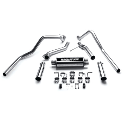 Street Series Cat-Back Performance Exhaust System <br>99-02 Chevy Silverado 1500, GMC Sierra 1500
