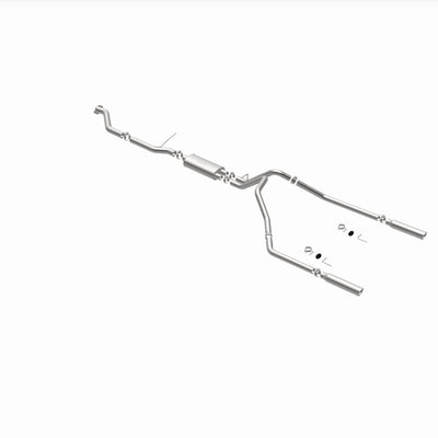 Street Series Cat-Back Performance Exhaust System <br>99-02 Chevy Silverado 1500, GMC Sierra 1500