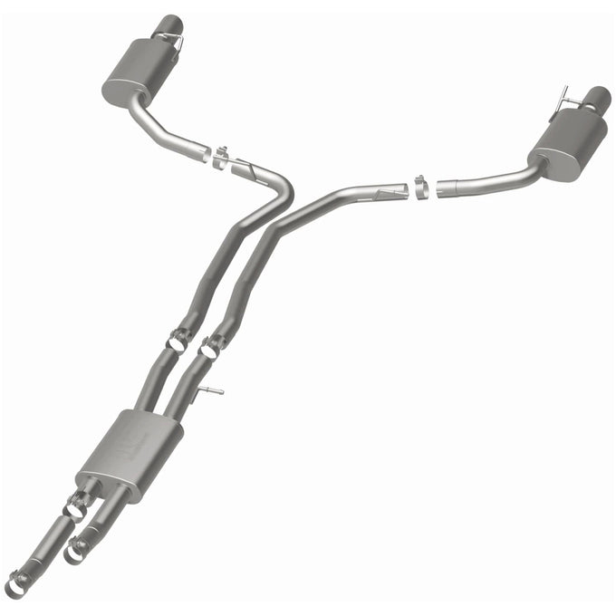 Street Series Cat-Back Performance Exhaust System <br>10-14 Ford Taurus 3.5L