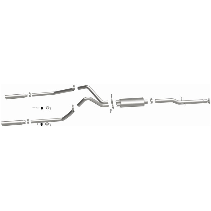 Street Series Cat-Back Performance Exhaust System <br>98-01 Dodge Ram 1500 3.9L, 5.2L, 5.9L 78.0