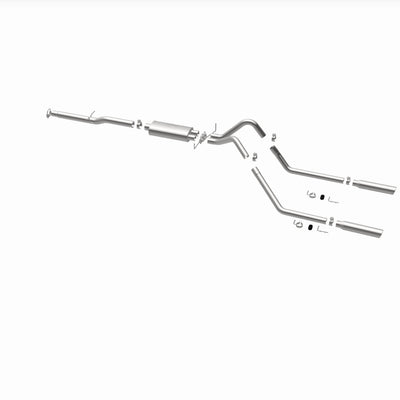 Street Series Cat-Back Performance Exhaust System <br>98-01 Dodge Ram 1500 3.9L, 5.2L, 5.9L 78.0