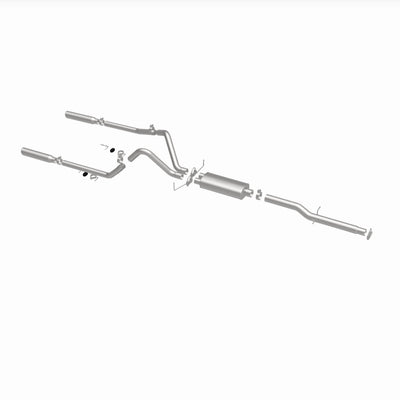 Street Series Cat-Back Performance Exhaust System <br>98-01 Dodge Ram 1500 3.9L, 5.2L, 5.9L 78.0