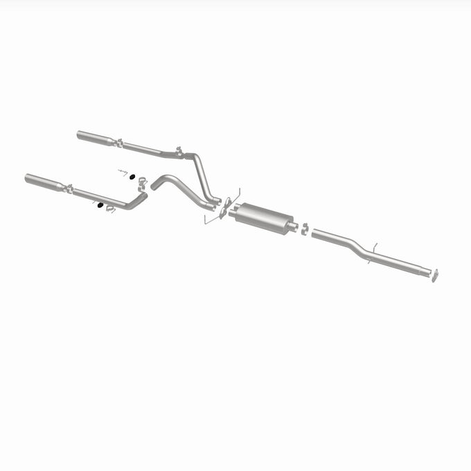 Street Series Cat-Back Performance Exhaust System <br>98-01 Dodge Ram 1500 3.9L, 5.2L, 5.9L 78.0