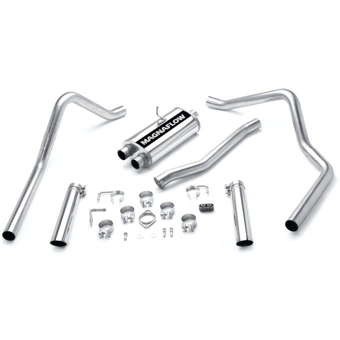 Street Series Cat-Back Performance Exhaust System <br>98-11 Ford Ranger, 98-07 Mazda B3000, 98-09 B4000