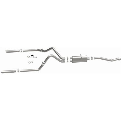 Street Series Cat-Back Performance Exhaust System <br>98-11 Ford Ranger, 98-07 Mazda B3000, 98-09 B4000