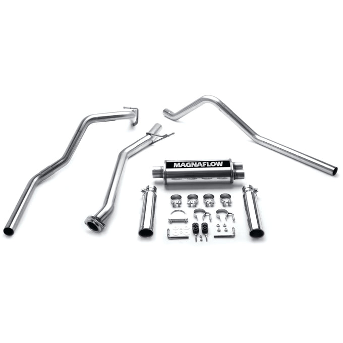 Street Series Cat-Back Performance Exhaust System <br>03-06 Chevrolet Silverado 1500, GMC Sierra 1500