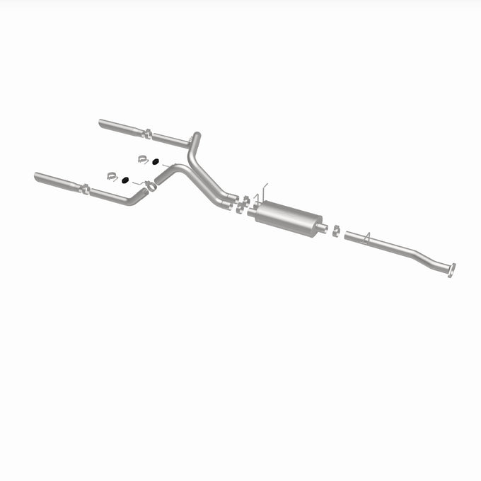Street Series Cat-Back Performance Exhaust System <br>00-03 Chevy S10, GMC Sonoma 4.3L