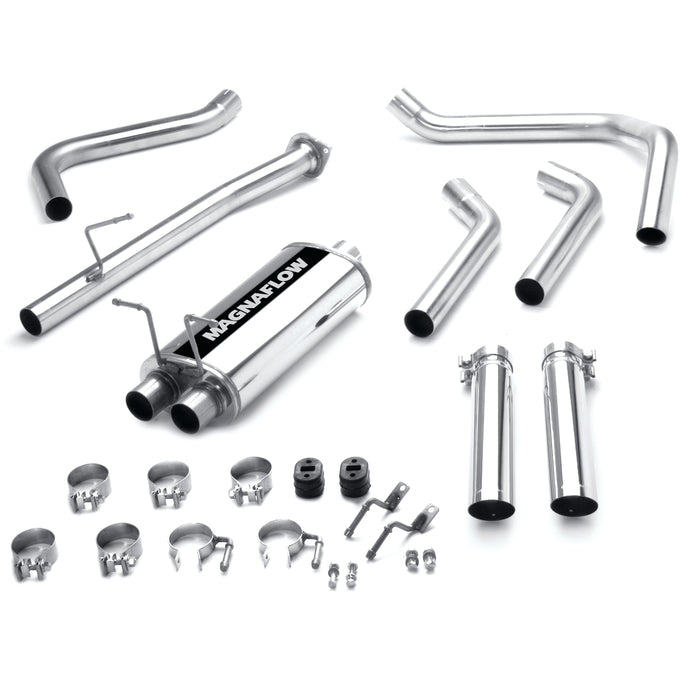 Street Series Cat-Back Performance Exhaust System <br>00-03 Chevy S10, GMC Sonoma 4.3L