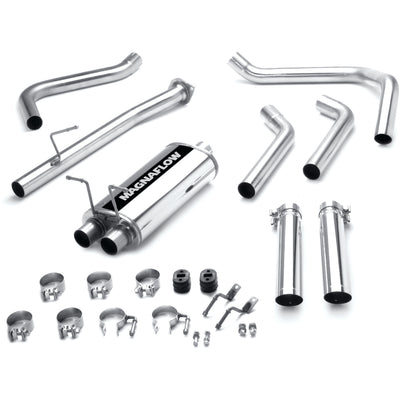 Street Series Cat-Back Performance Exhaust System <br>00-03 Chevy S10, GMC Sonoma 4.3L