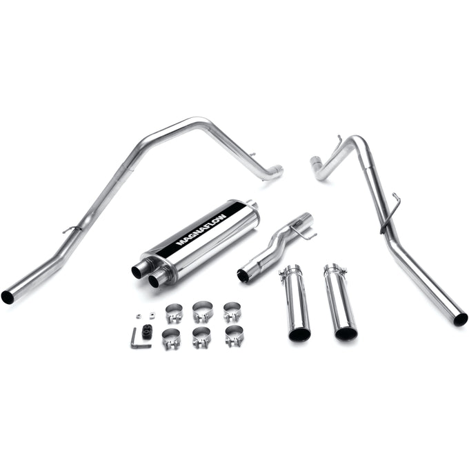Street Series Cat-Back Performance Exhaust System <br>02-03 Dodge Ram 1500 4.7L, 5.9L