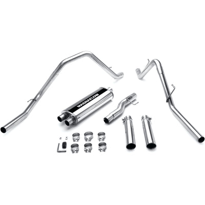 Street Series Cat-Back Performance Exhaust System <br>02-03 Dodge Ram 1500 4.7L, 5.9L